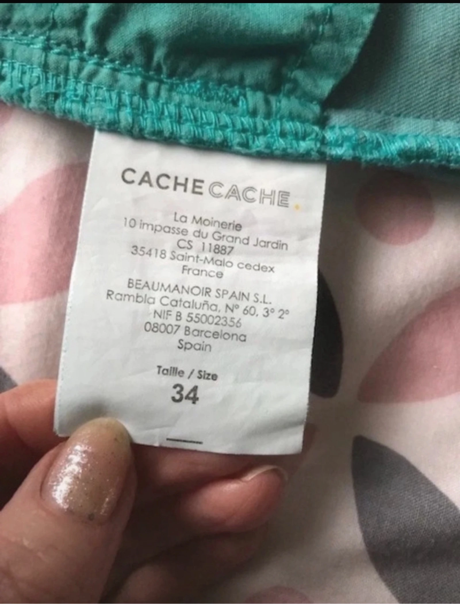 Jupe Cache Cache maat 34 – photo 3